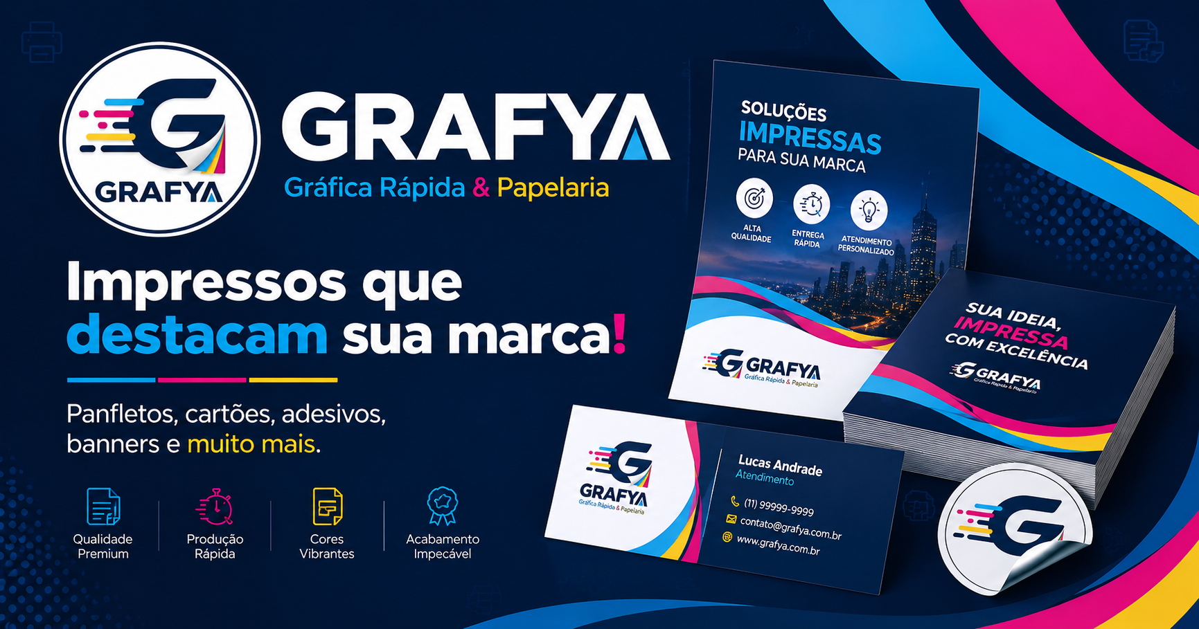 Cartões de Visita Premium