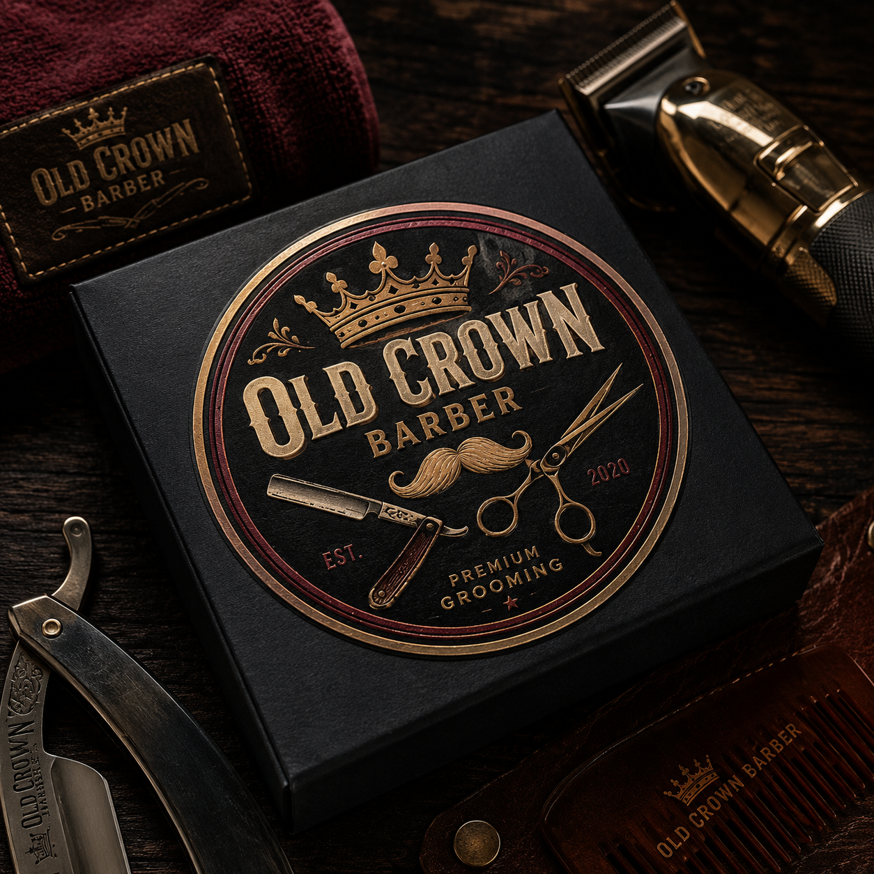 Adesivo Vinil Personalizado para Barbearia