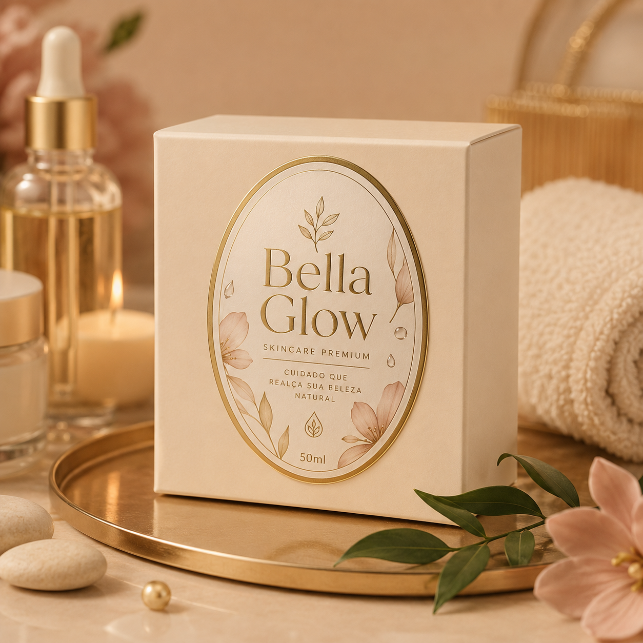 Adesivo Vinil Personalizado para Cosméticos e Skincare