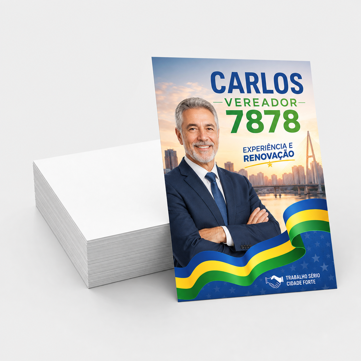 Eleições 2026 Santão Couchê 90g Sem Verniz 140x200mm