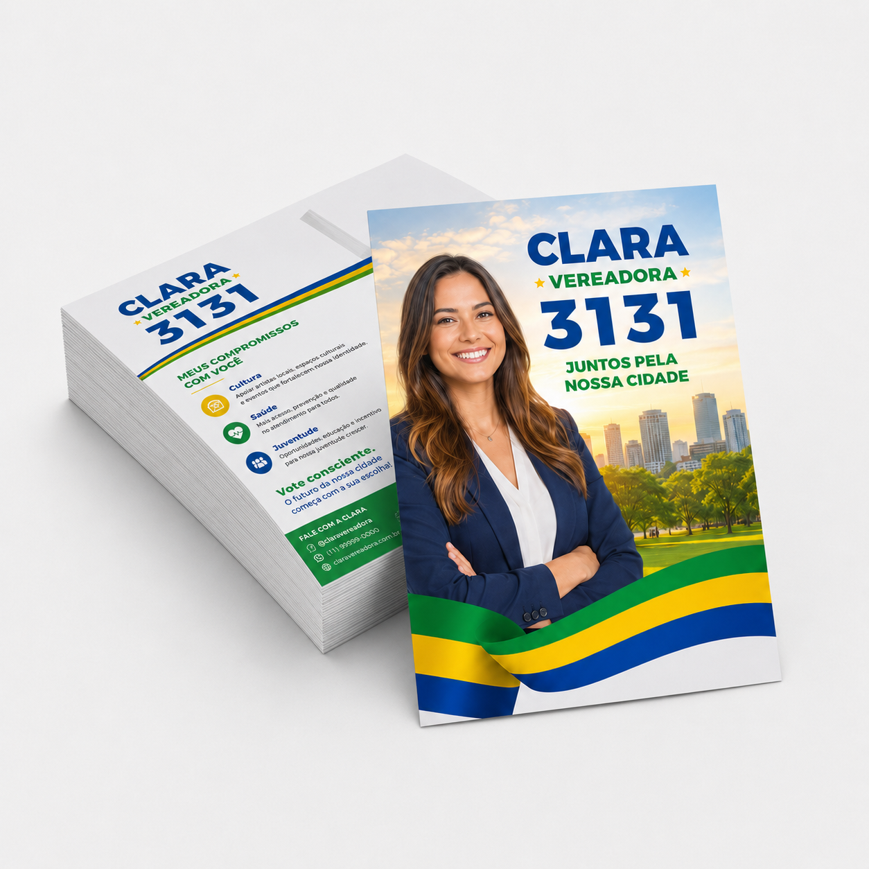 Eleições 2026 Santão Couchê 90g Sem Verniz 140x200mm