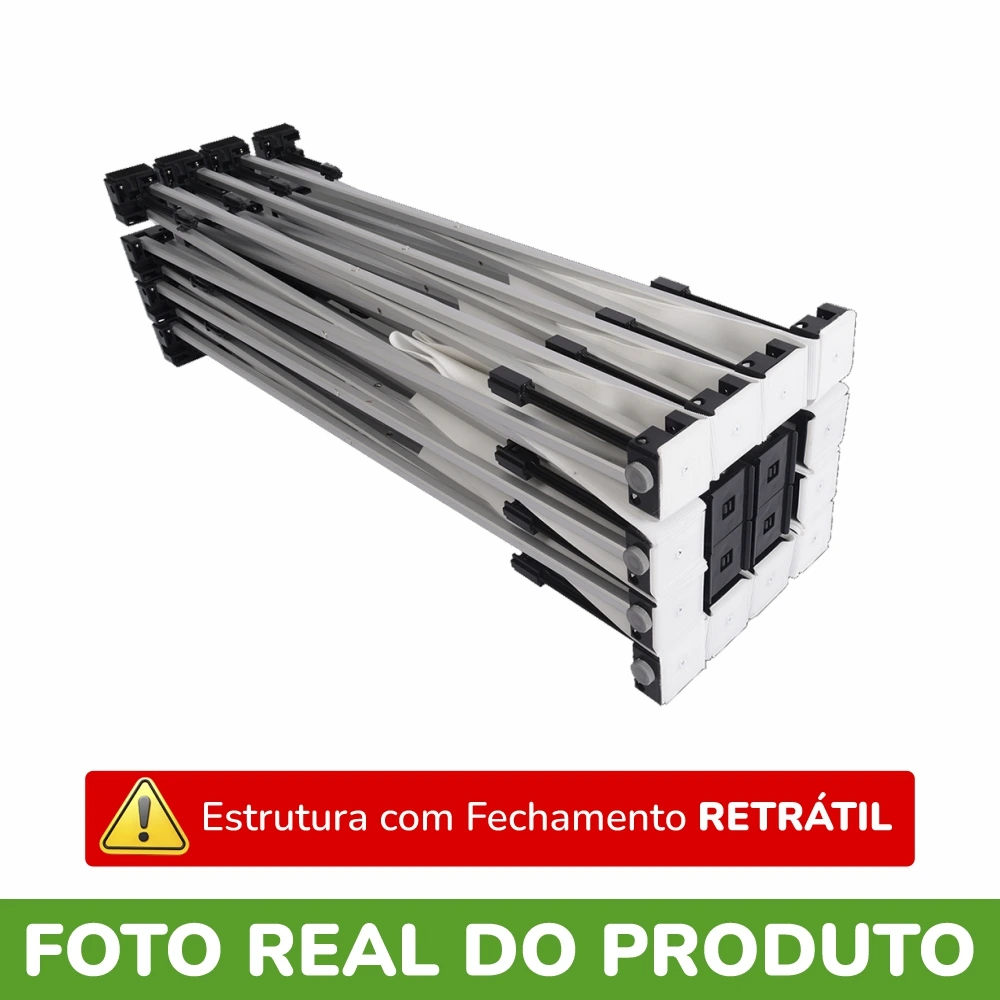 Pop Ul Retrátil combo de estrutura com personalização 2250x2250mm - 4x0